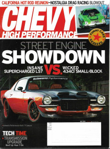 CHEVY HIGH PERFORMANCE 2015 MAY - SUPERCH LS7 VS 434 MOUSE, BEEF UP YOUR T-56